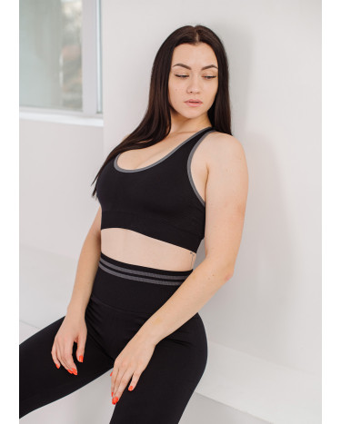 Топ Спортивний Чорний