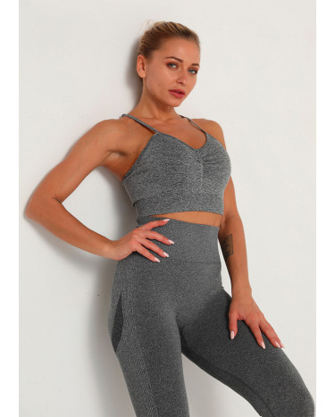 Топ Спортивний Сірий