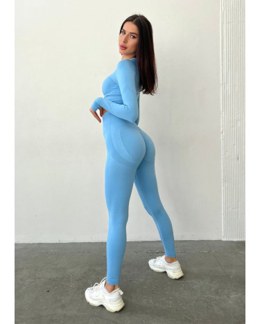 Легінси Голубі з Push-Up Ефектом