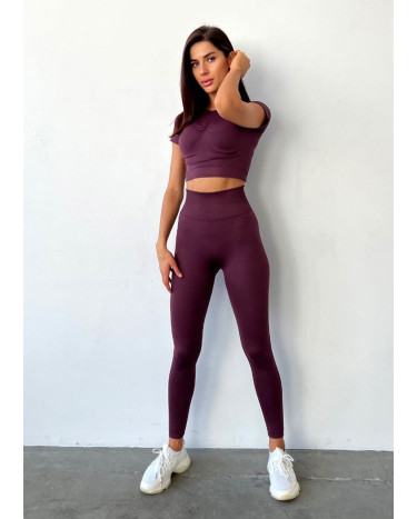 Легінси Марсал з Push-Up Ефектом