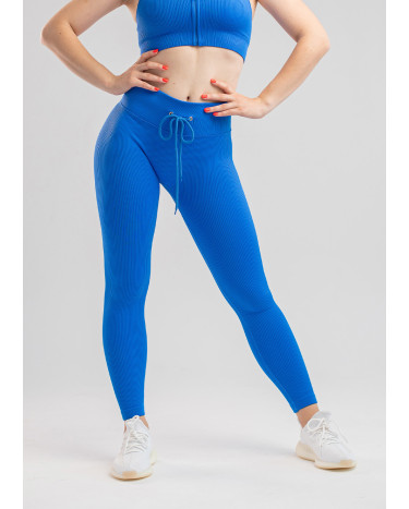 Легінси Сині в Рубчик