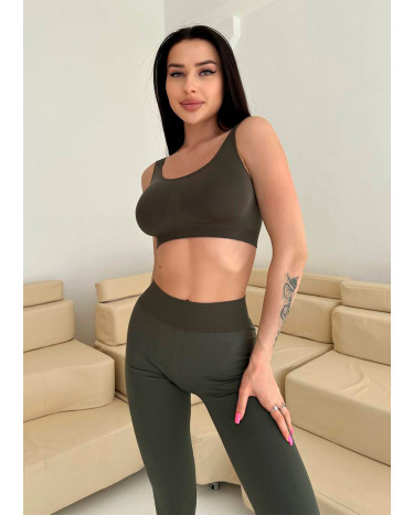 Топ Спортивний Оливковий