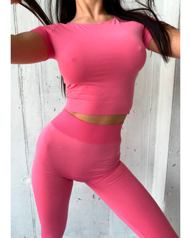 Кроп Топ Рожевий