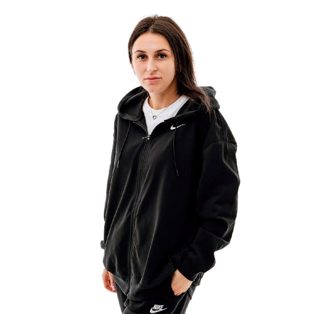 Кофта Nike NSW JRSY OS FZ HOODIE DM6415-010