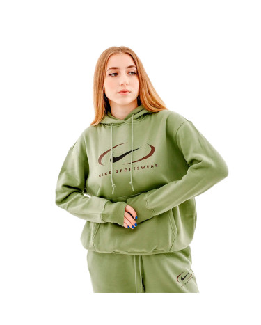 Кофта Nike NS FLC OS PO HD SWSH FN7698-386