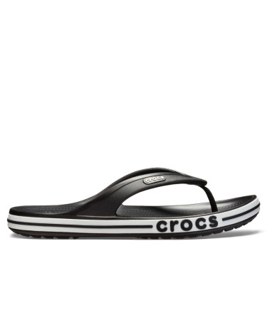 Crocs Bayaband Flip Black White
