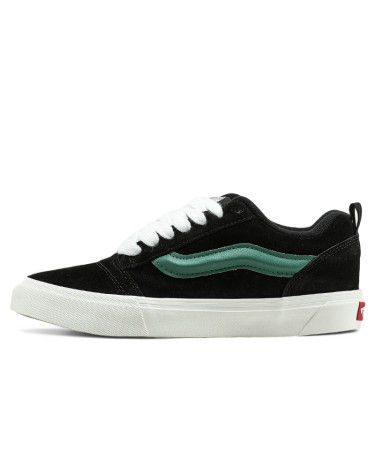 Vans Knu Skool Shoes Black Green White