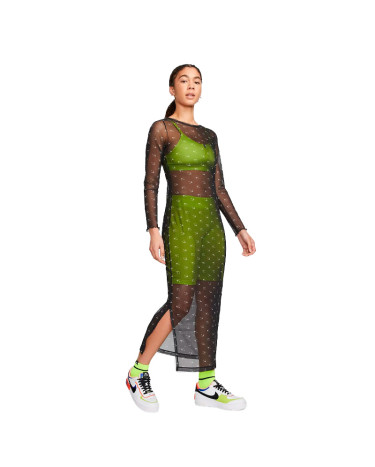 Сукня Nike NSW AIR AOP MESH LS DRESS DV8249-010