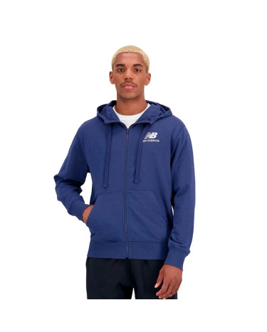 Кофта New Balance Essentials Stacked Logo FZ MJ31536NNY