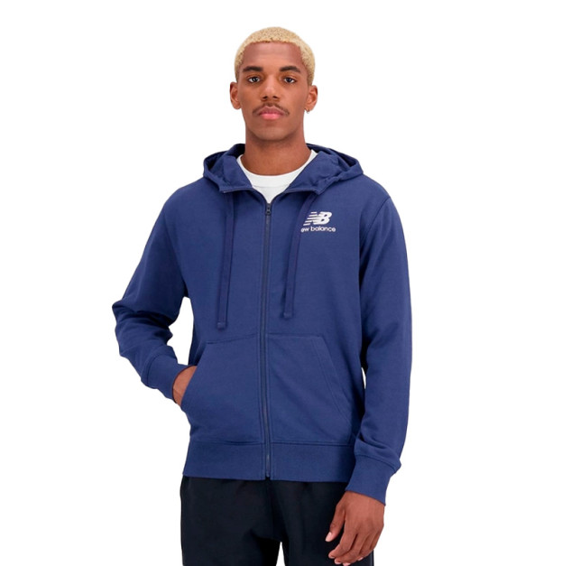 Кофта New Balance Essentials Stacked Logo FZ MJ31536NNY