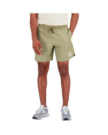 Шорти New Balance Essentials Reimagined Woven MS31519CGN