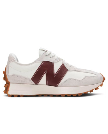 New Balance 327 x STAUD Grey Burgundy WS327SG