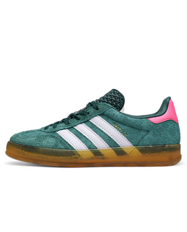 Adidas Gazelle Indoor Collegiate Green Pink IG5929