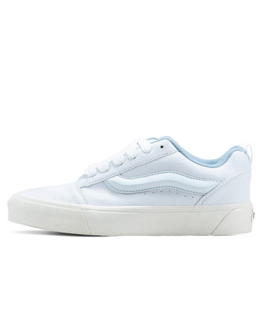 Vans Knu Skool Shoes Leather Blue White VN0009QCDSB1
