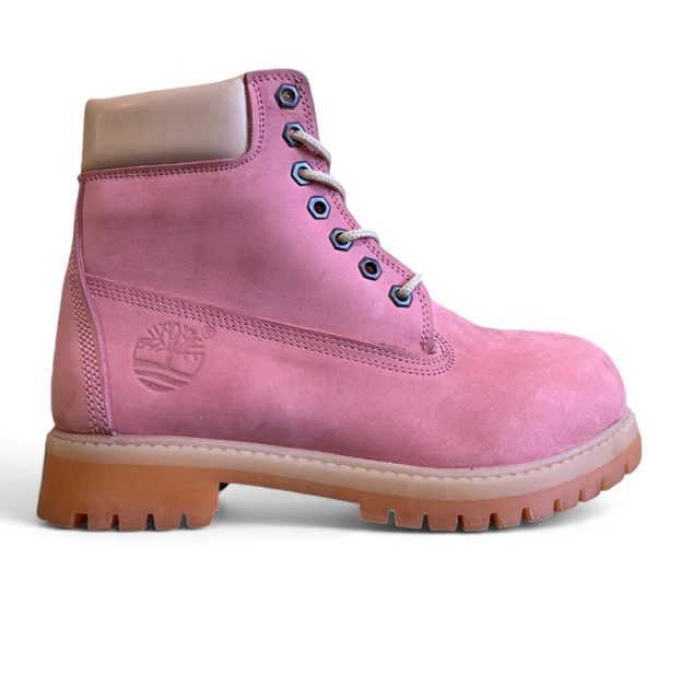 Timberland Classic 6-Inch Boot Pink З ХУТРОМ