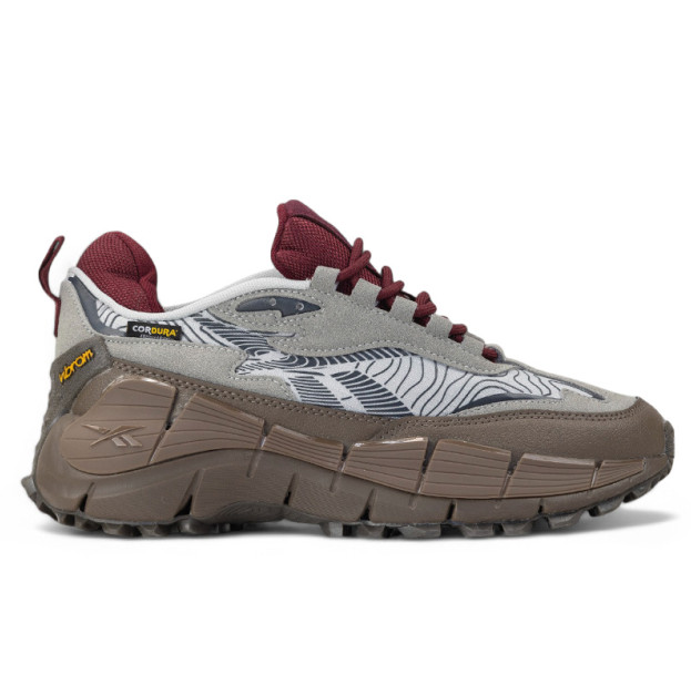 Reebok Zig Kinetica 2.5 Edge Grey Brown Bodro
