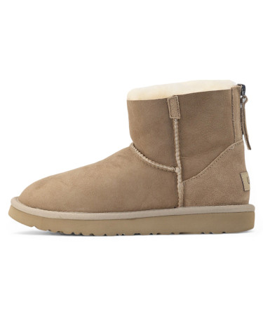 UGG Classic Mini Zip Chestnut