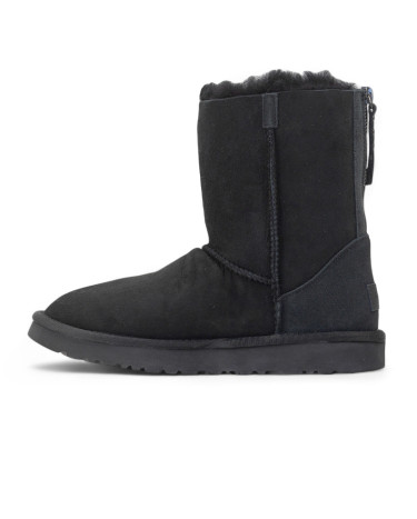 UGG Classic Short Zip II Black