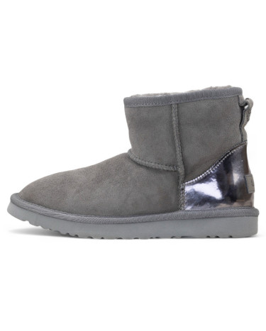 UGG Classic Mini Grey Metallic