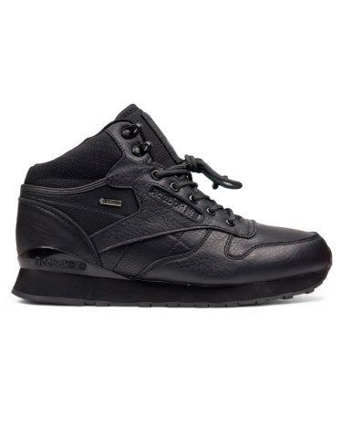 Reebok Classic High Leather Black З ХУТРОМ
