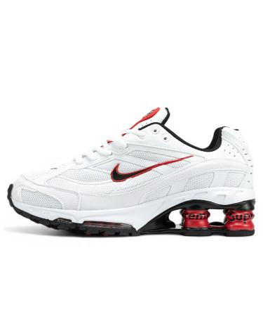 Nike Shox x Supreme Ride 2 White Red Black