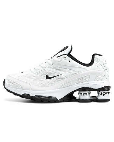 Nike Shox x Supreme Ride 2 White Black