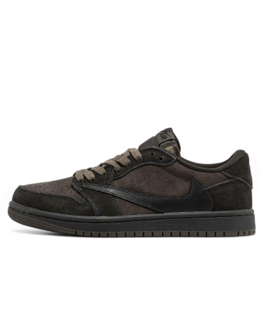 Jordan 1 Retro Low x Travis Scott Velvet Brown