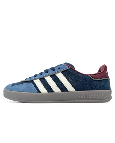 Adidas Gazelle Indoor Crew Navy Burgundy ID1008