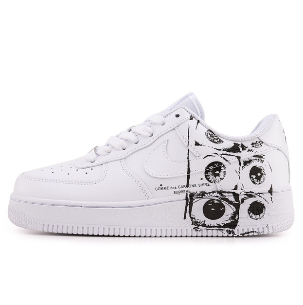 Nike Air Force 1 Low x Supreme x Comme des Garçons SHIRT Eyes 923044-100