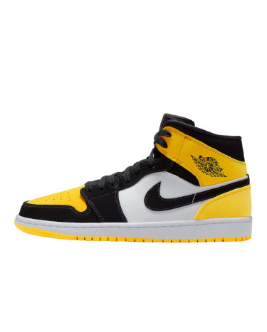 Jordan 1 Mid Yellow Toe Black 852542-071