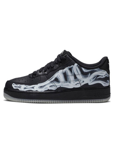 Nike Air Force 1 Low Black Skeleton BQ7541-001