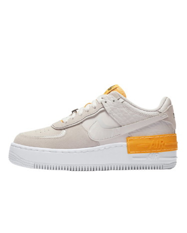Nike Air Force 1 Shadow Vast Grey Laser Orange CU3446-001