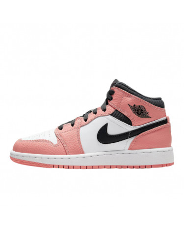 Jordan 1 Mid Pink Quartz 555112-603