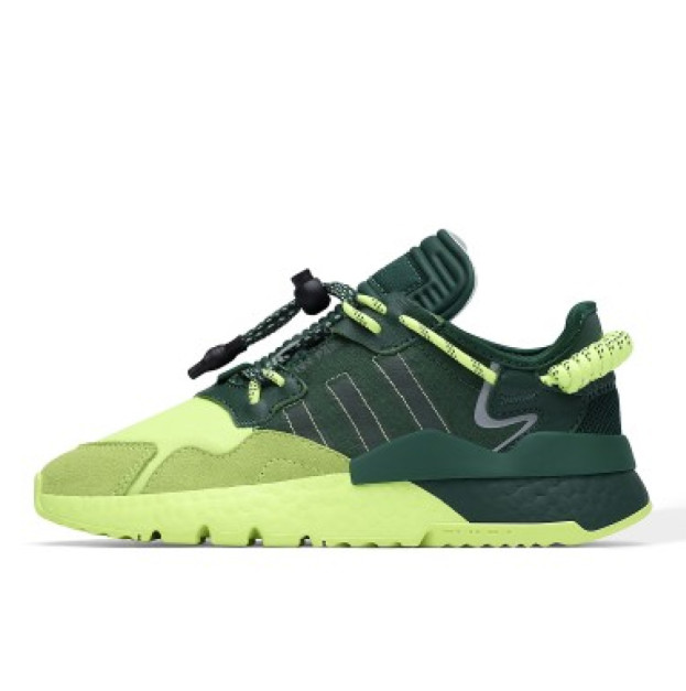 Adidas Nite Jogger Beyonce Ivy Park Dark Green Frozen Yellow S29041