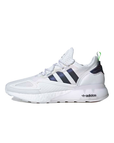 Adidas ZX 2K Boost White Iridescent Core Black FX8489