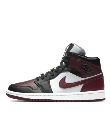 Jordan 1 Mid Black Dark Beetroot CZ4385-016
