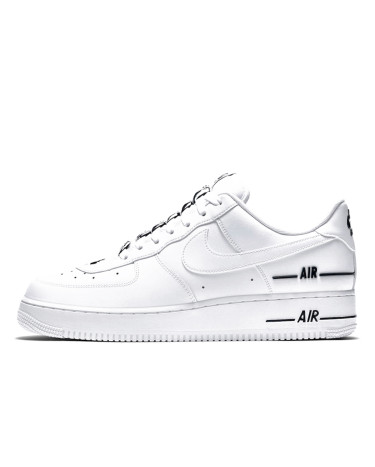 Nike Air Force 1 Low Double Air Low White Black CJ1379-100