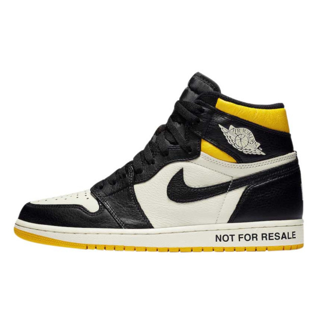 Jordan 1 Retro High Not for Resale Varsity Maize 861428-107