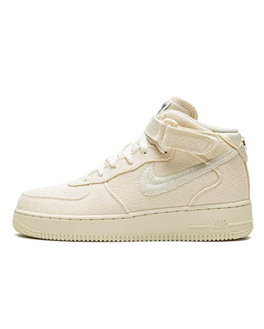 Nike Air Force 1 Mid Stussy Fossil DJ7841-200