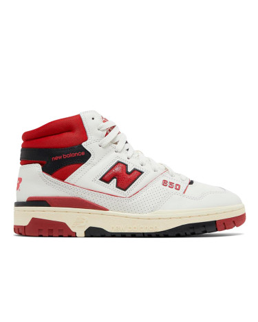New Balance 650R Aime Leon Dore White Red BB650RE1