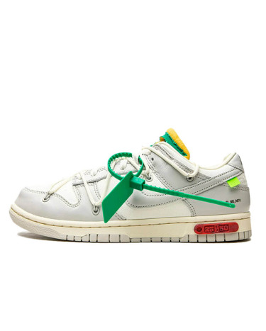 Nike Dunk Low Off-White Lot 25 of 50 DM1602-121