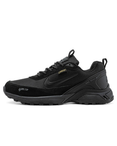 Nike Rivah Low Gore-Tex Black Two З ХУТРОМ
