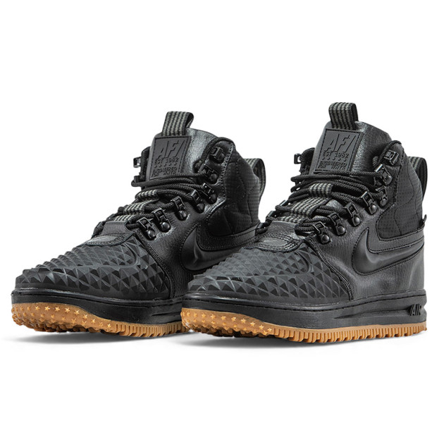 Nike Lunar Force 1 Duckboot 17 Black Gum С МЕХОМ