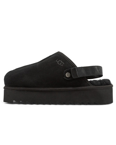 UGG Lanah Clog Platform Black