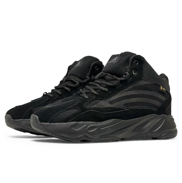 Adidas Yeezy Boost 700 Black З ХУТРОМ