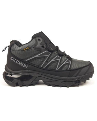 Salomon XT-6 Mid Gore-Tex Black Grey С МЕХОМ