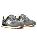 New Balance 574 Grey White С МЕХОМ
