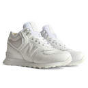 New Balance 574 Mid Cristal White С МЕХОМ