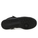 Adidas Forum High Triple Black С МЕХОМ