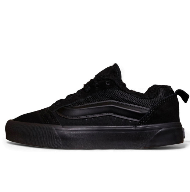 Vans Knu Skool Black С МЕХОМ